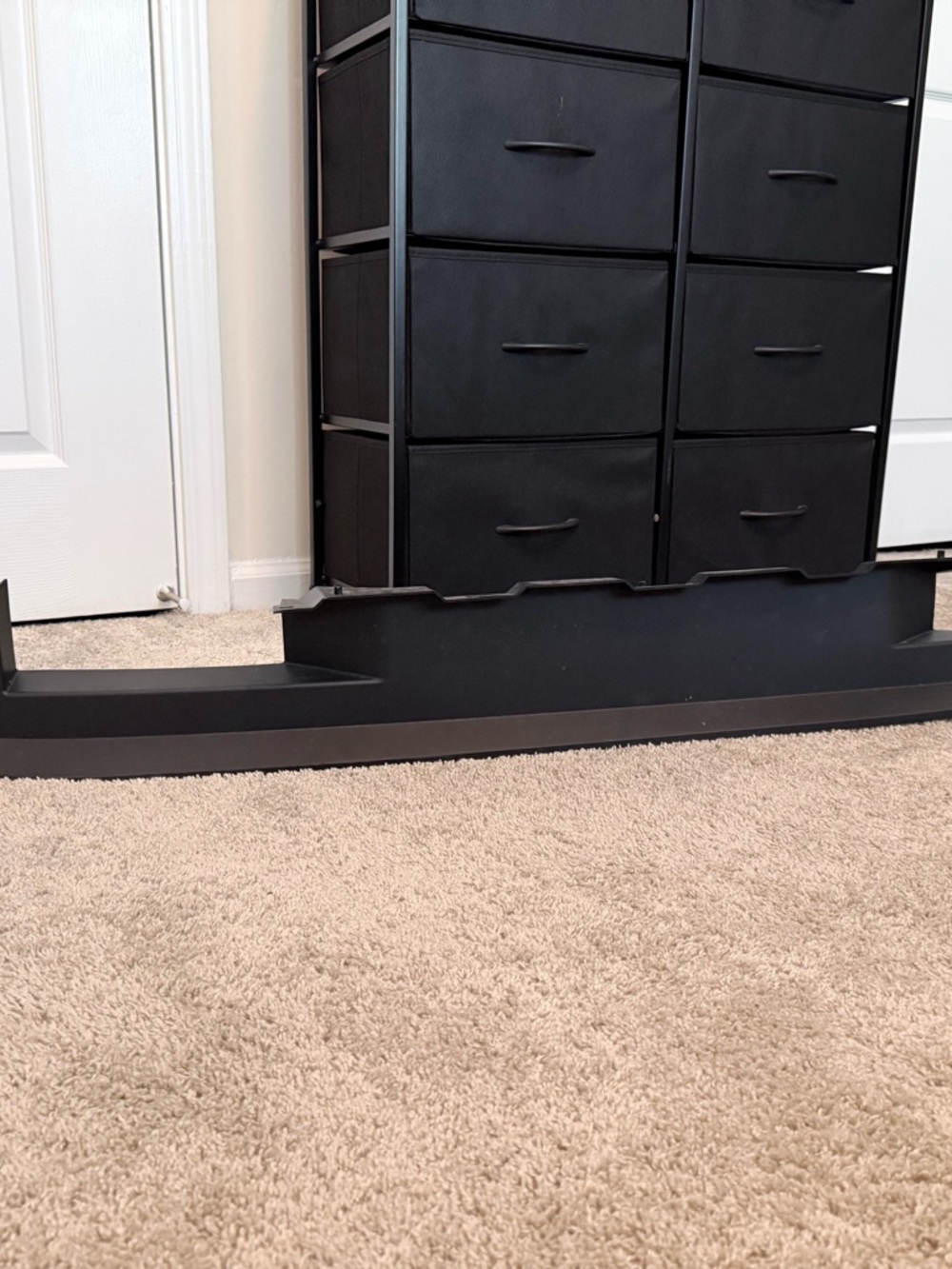 Black Plastic Front Lip / Splash Guard